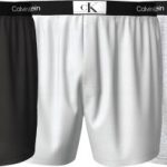 CALVIN KLEIN BOXER ΥΦΑΣΜΑ ΜΟΝΟΧΡΩΜΑ 3 PACK