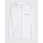 CALVIN KLEIN JEANS INSITUTIONAL ZIP THROUGH HOODIE