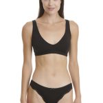 WALK WOMEN`S LACE BRAZILIAN ΑΠΟ BAMBOO ΜΟΝΟΧΡΩΜΟ ΣΕΤ 2 ΤΕΜ.